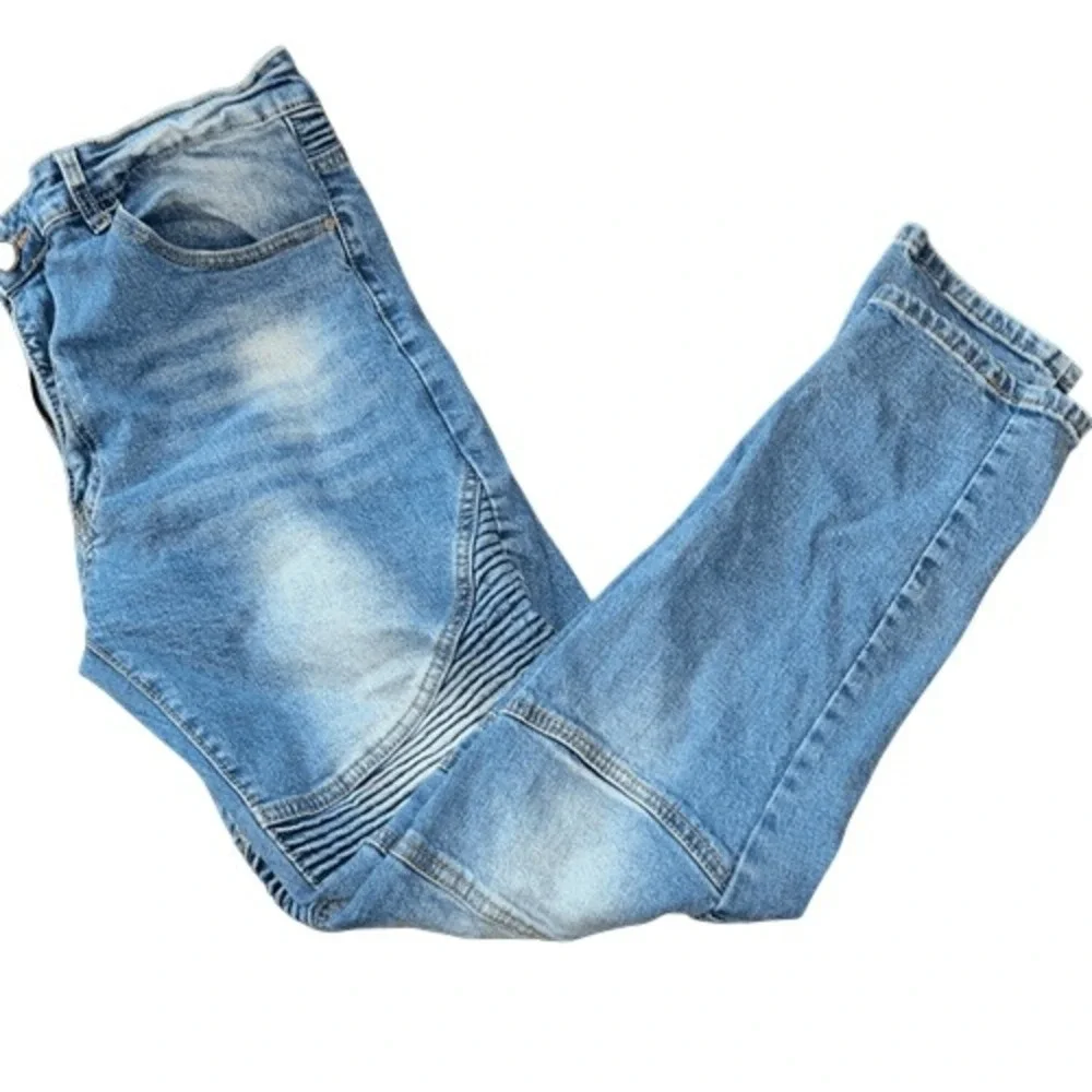 Men's‎ GB18401-2010 classic B FZ/t81006-2017 Jeans. Size 34.